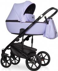 Детская коляска 2 в 1 Riko Ozon Ecco 21, (сиреневая кожа)