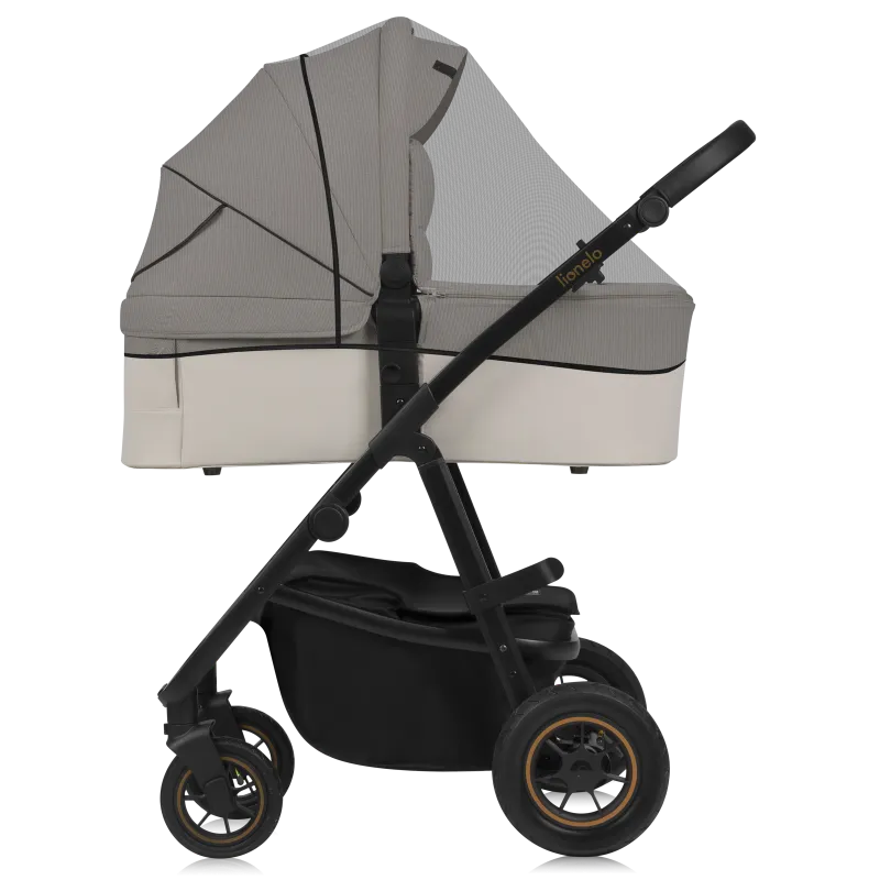 Коляска 3 в 1 Lionelo Amber Plus Beige Sand