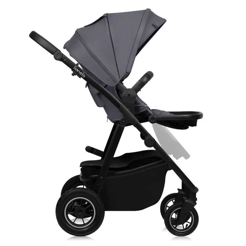 Коляска 3 в 1 Lionelo Amber Plus Grey Graphite