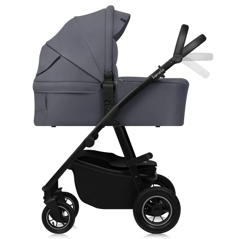Коляска 3 в 1 Lionelo Amber Plus Grey Graphite