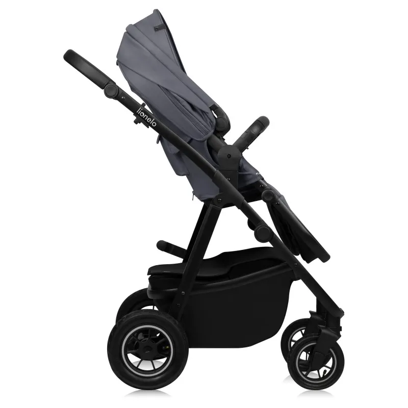 Коляска 3 в 1 Lionelo Amber Plus Grey Graphite
