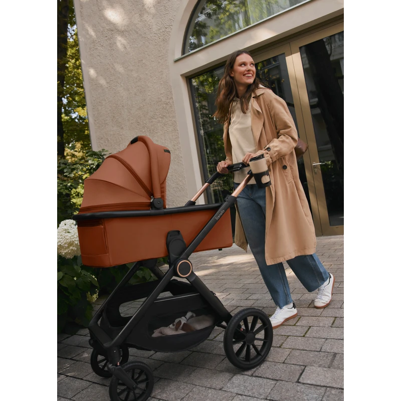 Коляска 3 в 1 Lionelo Layla Beige Sand