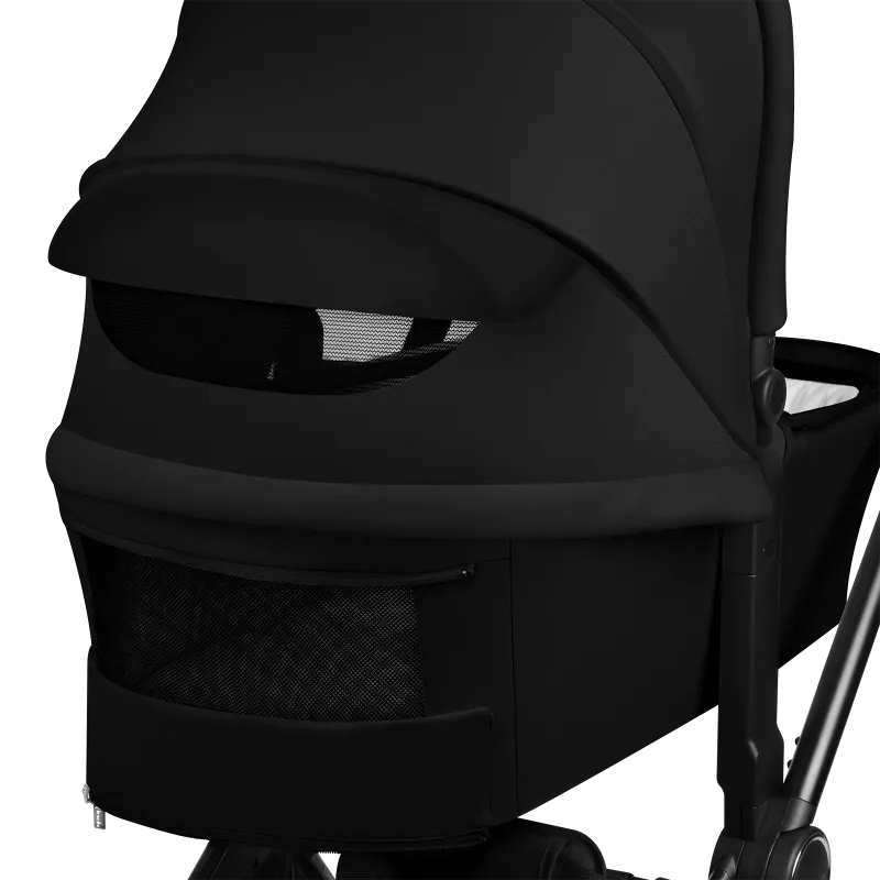 Коляска 3 в 1 Lionelo Mika Plus Black Onyx
