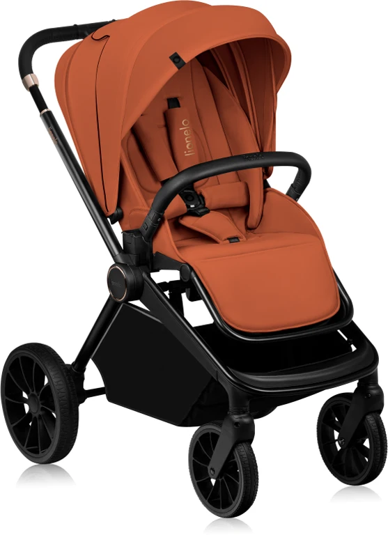 Коляска 3 в 1 Lionelo Mika Plus Brown Rust