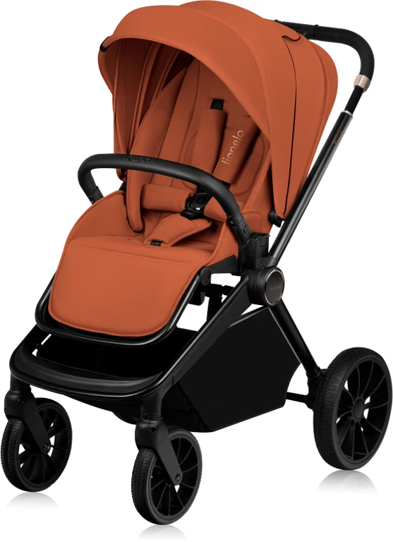 Коляска 3 в 1 Lionelo Mika Plus Brown Rust