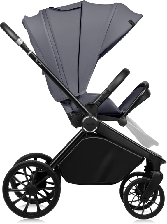 Коляска 3 в 1 Lionelo Mika Plus Grey Stone