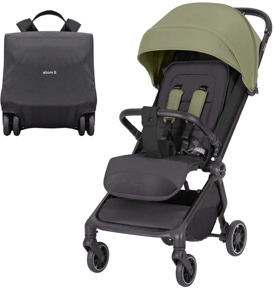 Прогулочная коляска Carrello Atom S CRL-5526 Antique Green