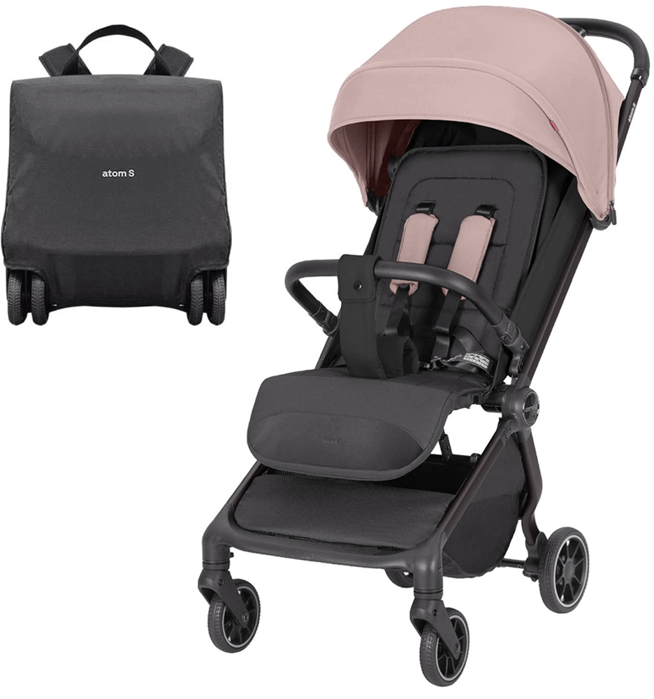 Прогулянкова коляска Carrello Atom S CRL-5526 Blossom Pink