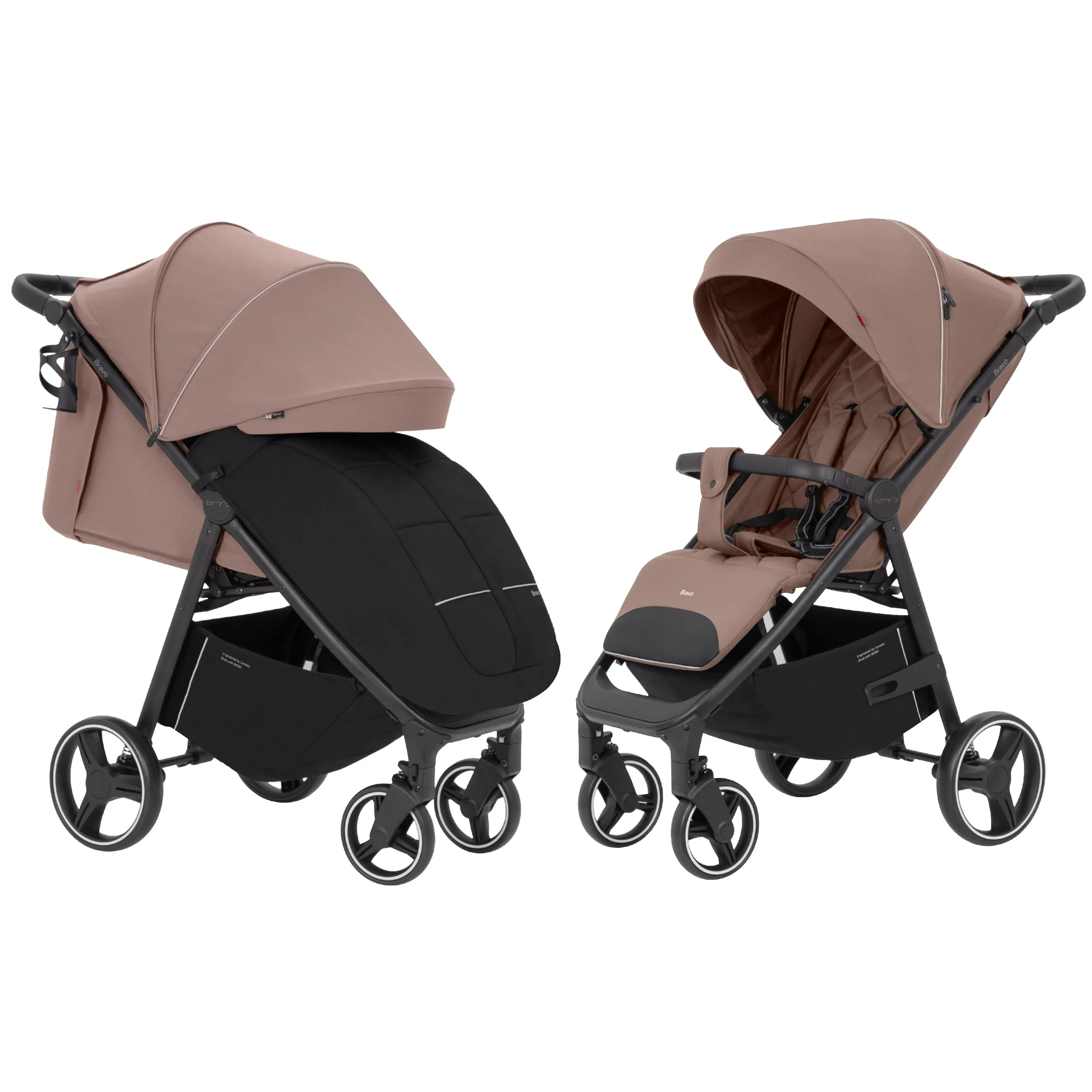 Прогулочная коляска CARRELLO Bravo CRL-8512 BF Royal Beige