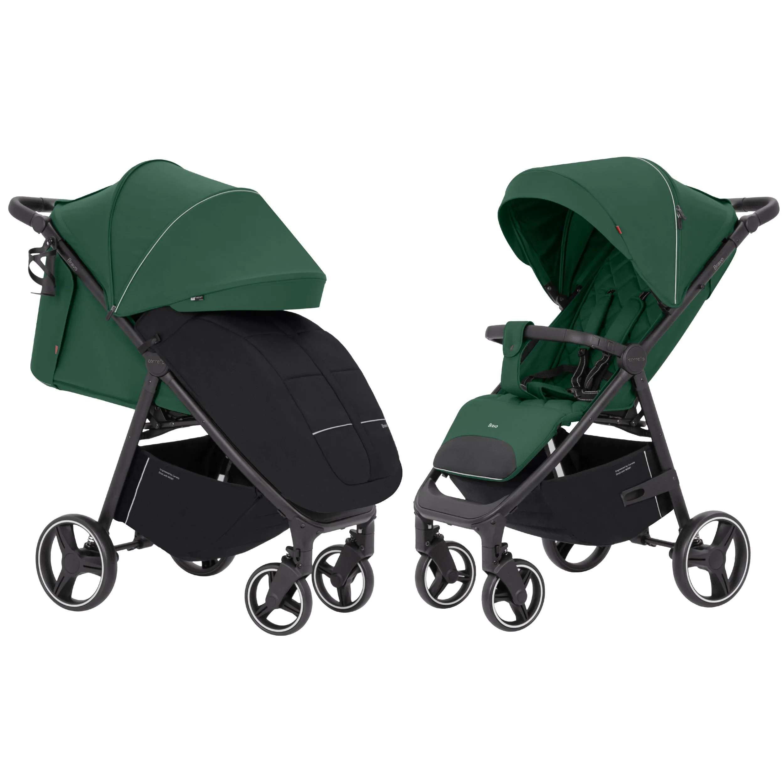 Прогулочная коляска CARRELLO Bravo CRL-8512 BF Spring Green