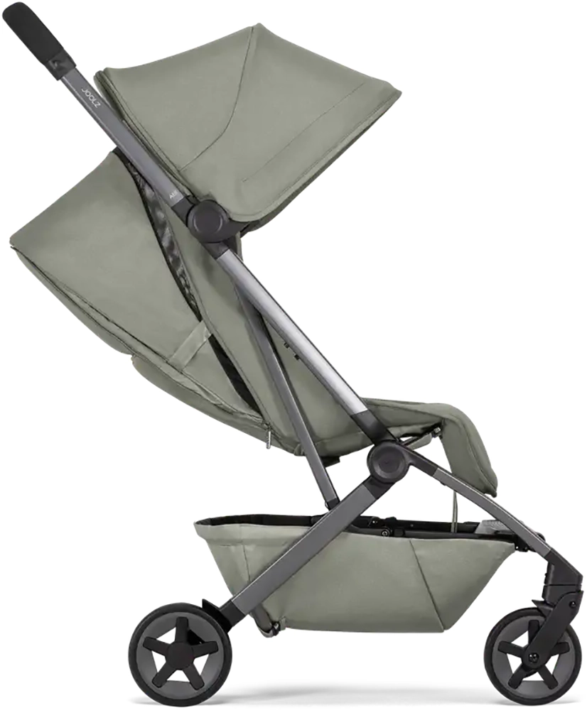 Прогулянкова коляска Joolz Aer2 Sage green з бампером та підсклянником
