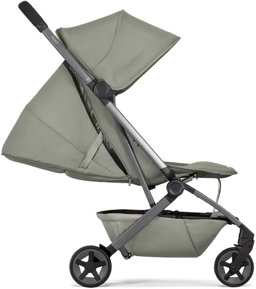 Прогулянкова коляска Joolz Aer2 Sage green з бампером та підсклянником