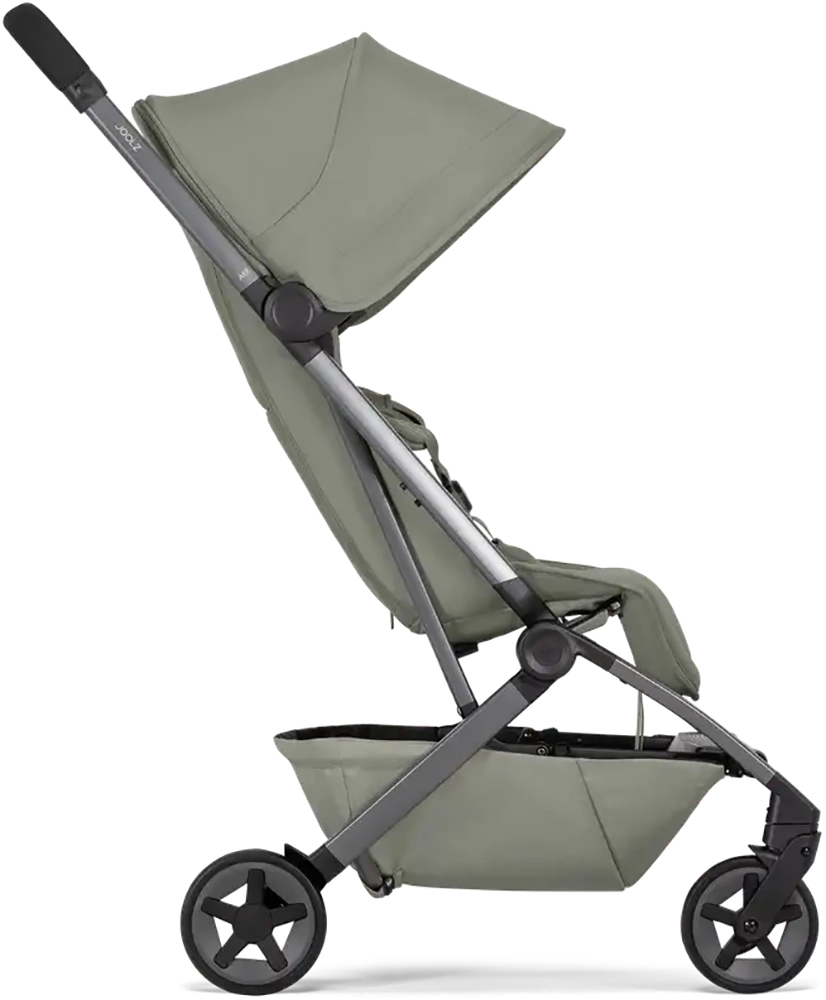 Прогулянкова коляска Joolz Aer2 Sage green з бампером та підсклянником