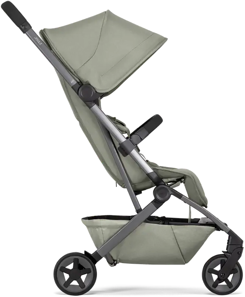Прогулянкова коляска Joolz Aer2 Sage green з бампером та підсклянником
