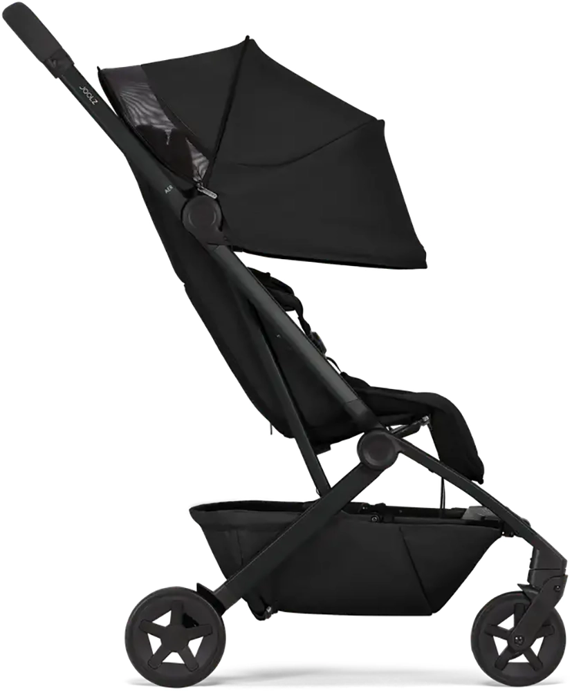 Прогулянкова коляска Joolz Aer2 Space black з бампером та підсклянником