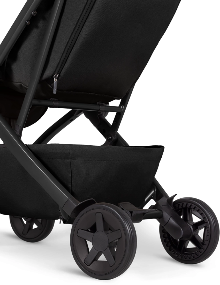 Прогулянкова коляска Joolz Aer2 Space black з бампером та підсклянником