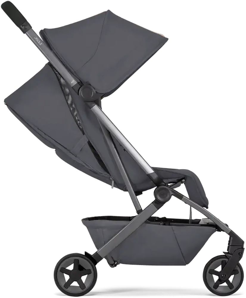 Прогулянкова коляска Joolz Aer2 Stone grey з бампером та підсклянником