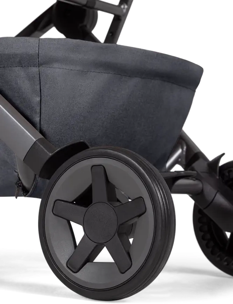 Прогулянкова коляска Joolz Aer2 Stone grey з бампером та підсклянником