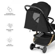 Прогулянкова коляска Kinderkraft Pilot 2 Midnight Black
