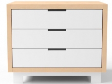 Комод з пеленальним столиком Indigowood Blocks white / natural wood
