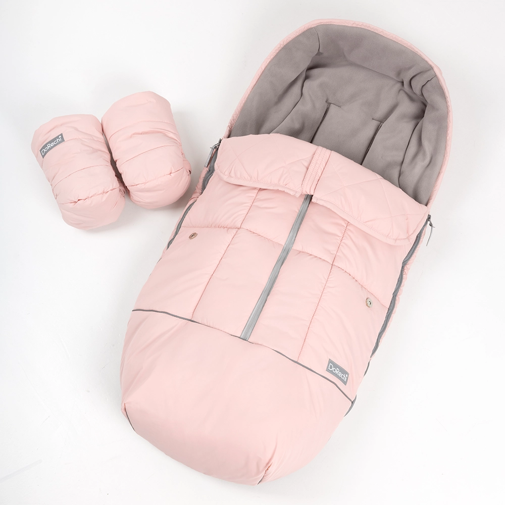 Дитячий конверт Доречі Trend Фліс Рожевий (- 20°С)