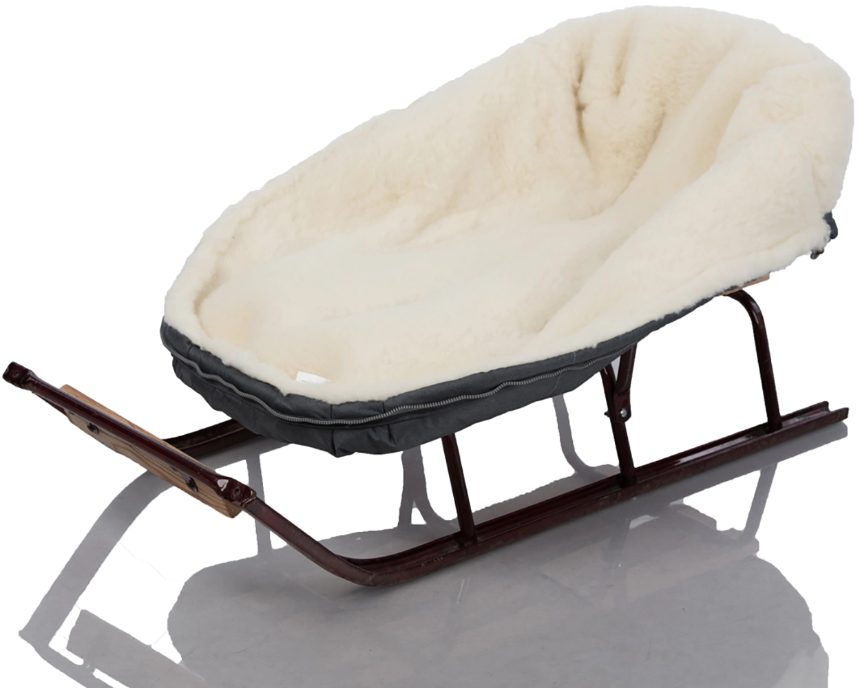 Детский конверт на овчине ДоРечі Baby XS Графит, (-20°C)