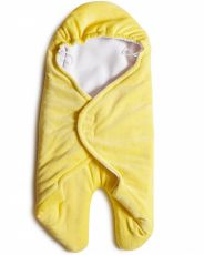 Конверт - объятия Twins велюр 9011-TO-05, yellow, желтый