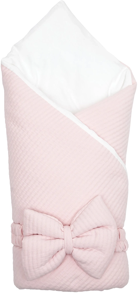 Конверт - плед Twins Cotton New 0+ 90х90 Baby pink