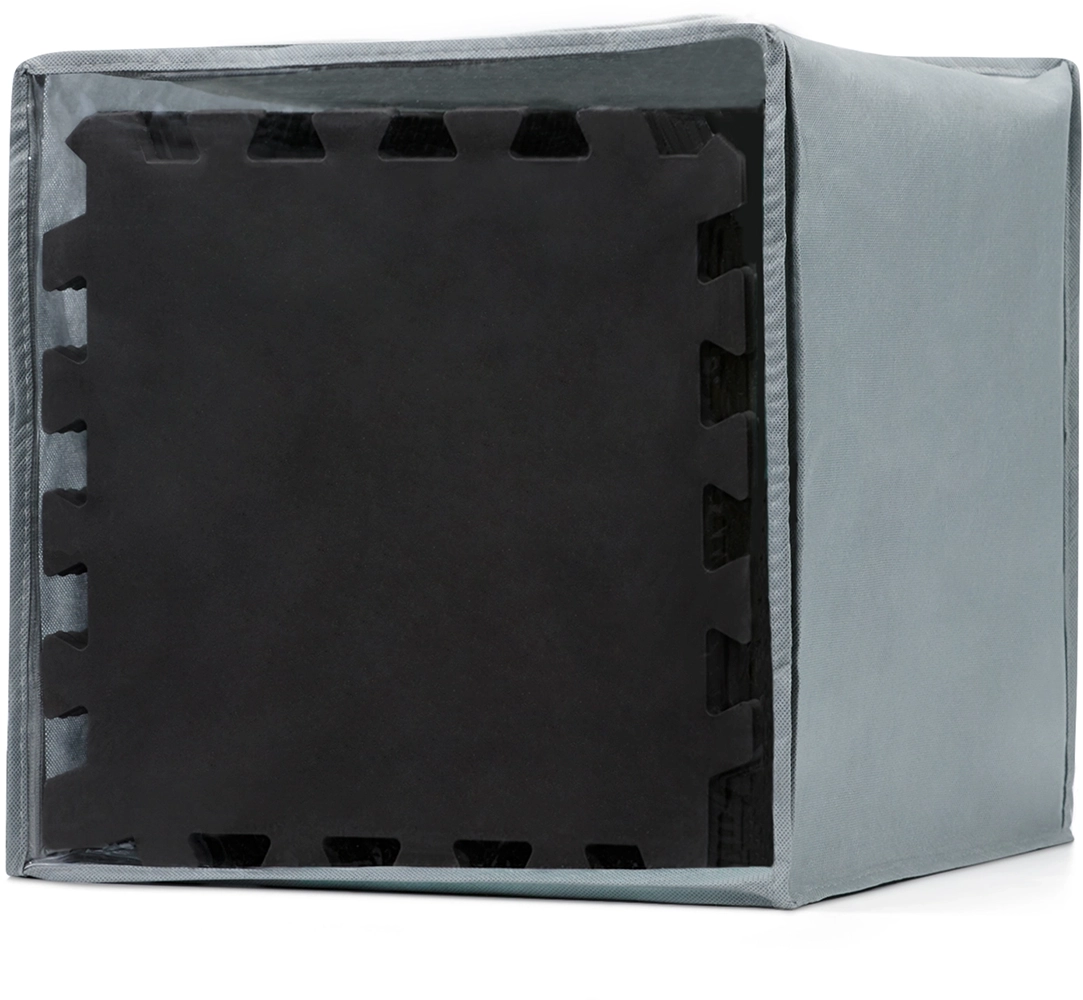 Коврик-пазл Kinderkraft Luno Black, 30 элементов