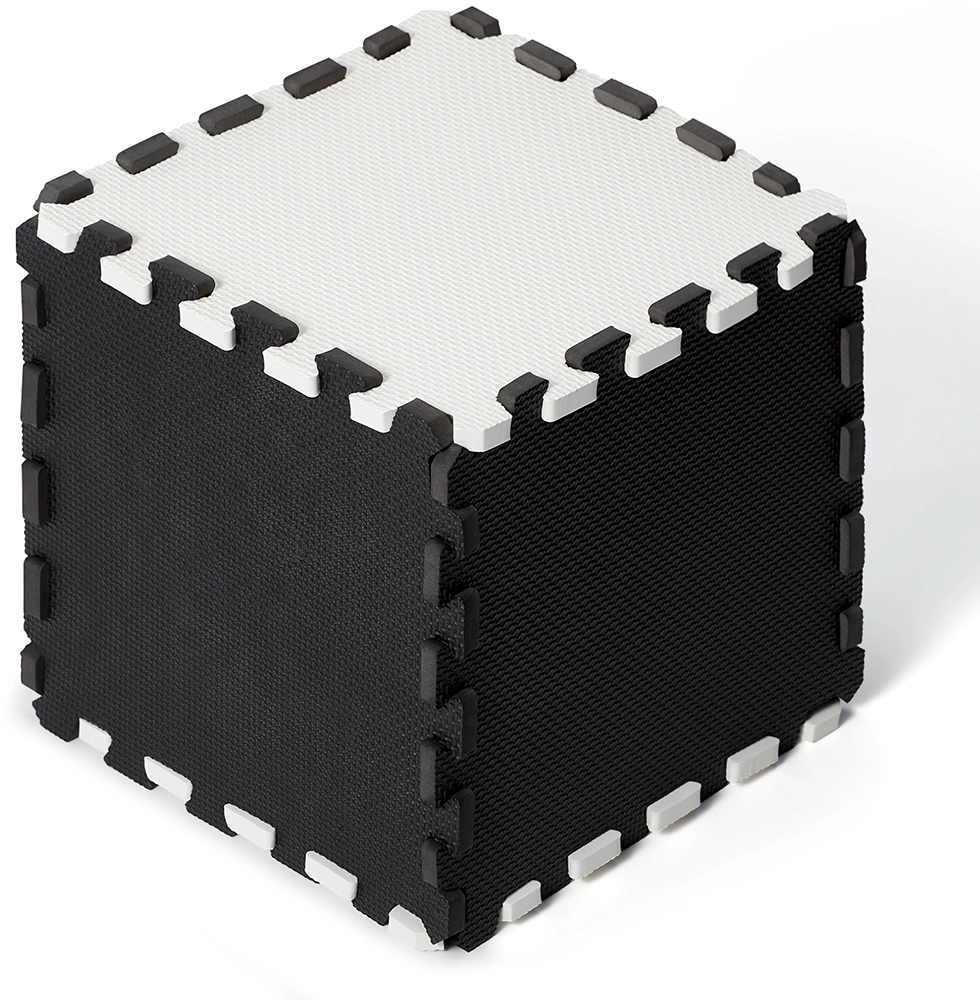 Коврик-пазл Kinderkraft Luno Black, 30 элементов