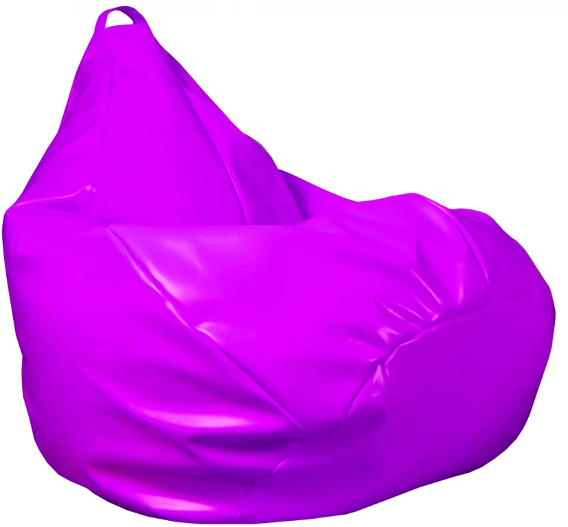 Кресло груша Эко-кожа TIA-SPORT фиолет, размер XXL - 140-100 см