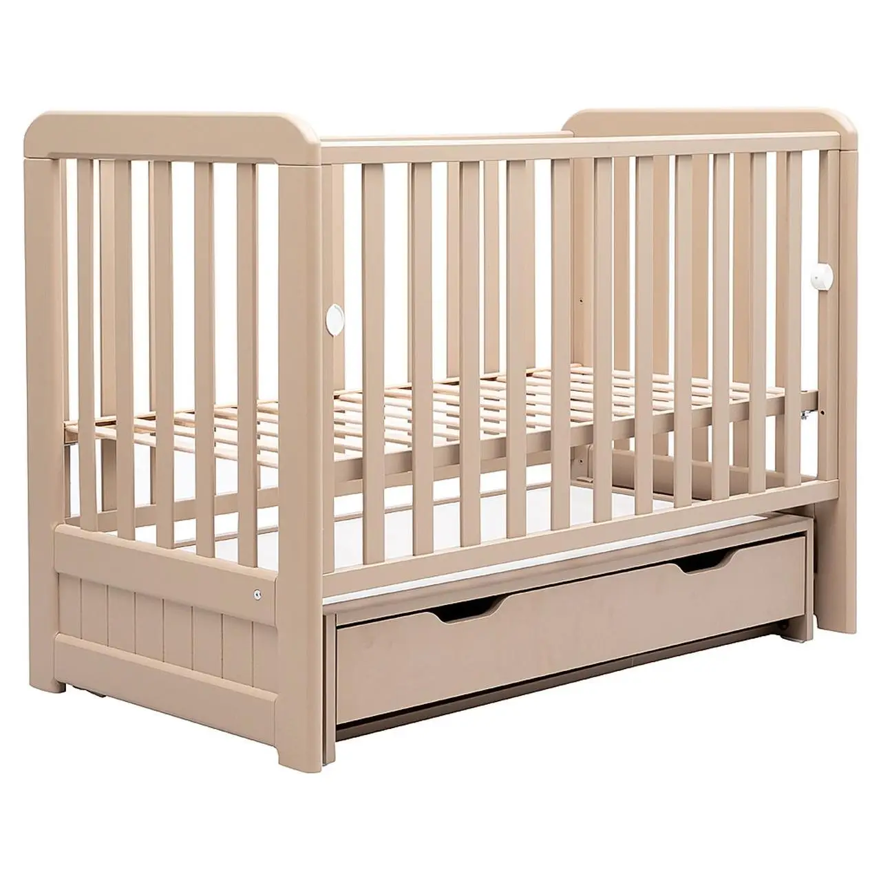 Кровать Babyroom Люкс LYO-03 бук капучино