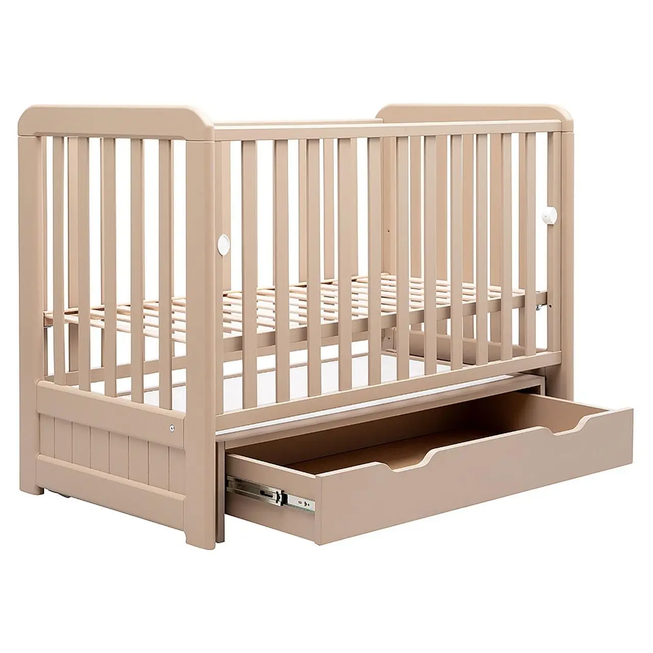 Ліжко Babyroom Люкс LYO-03 бук капучино
