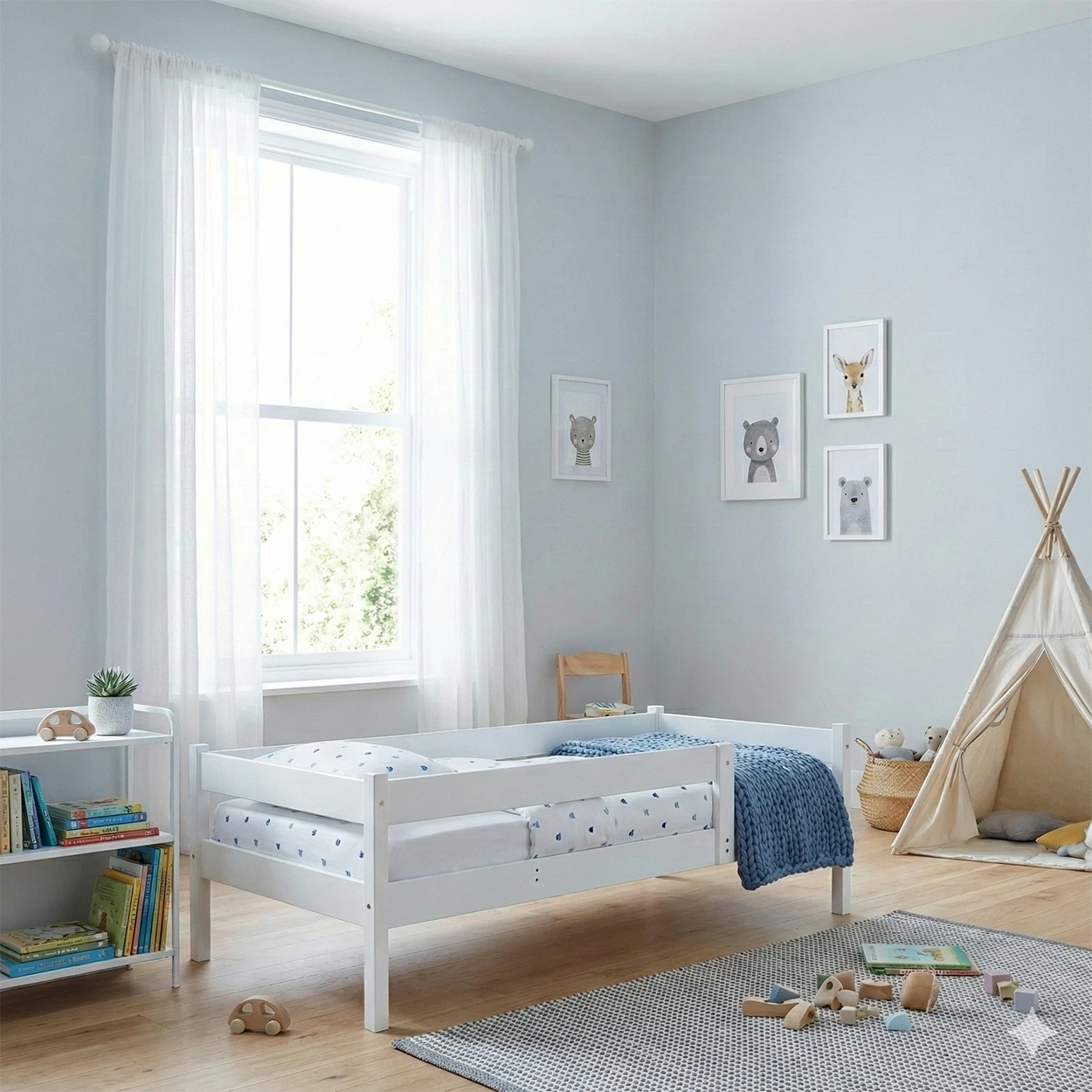 Кровать для подростка SportBaby Тиша 90х170 Белый