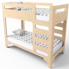 Кровать двухъярусная IndigoWood Cubed wood 160x80см