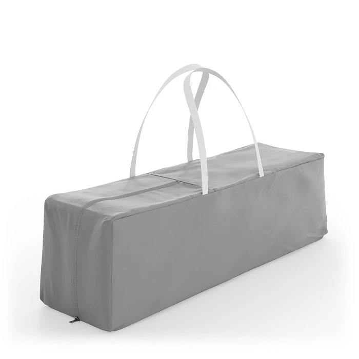 Ліжко-манеж із пеленатором Kinderkraft Leody Up Grey