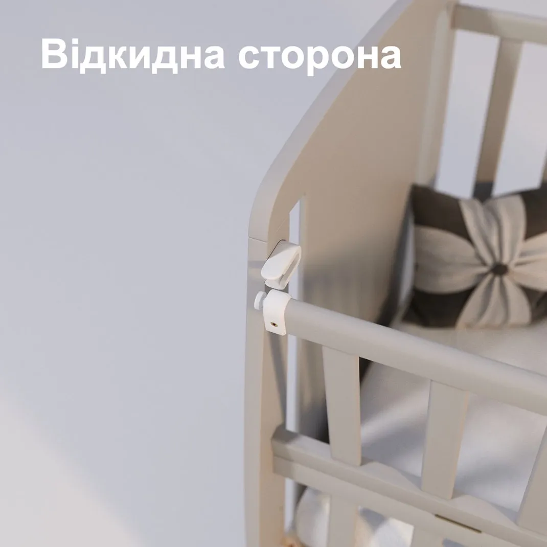 Дитяче ліжечко Дубик-М Умка Білий