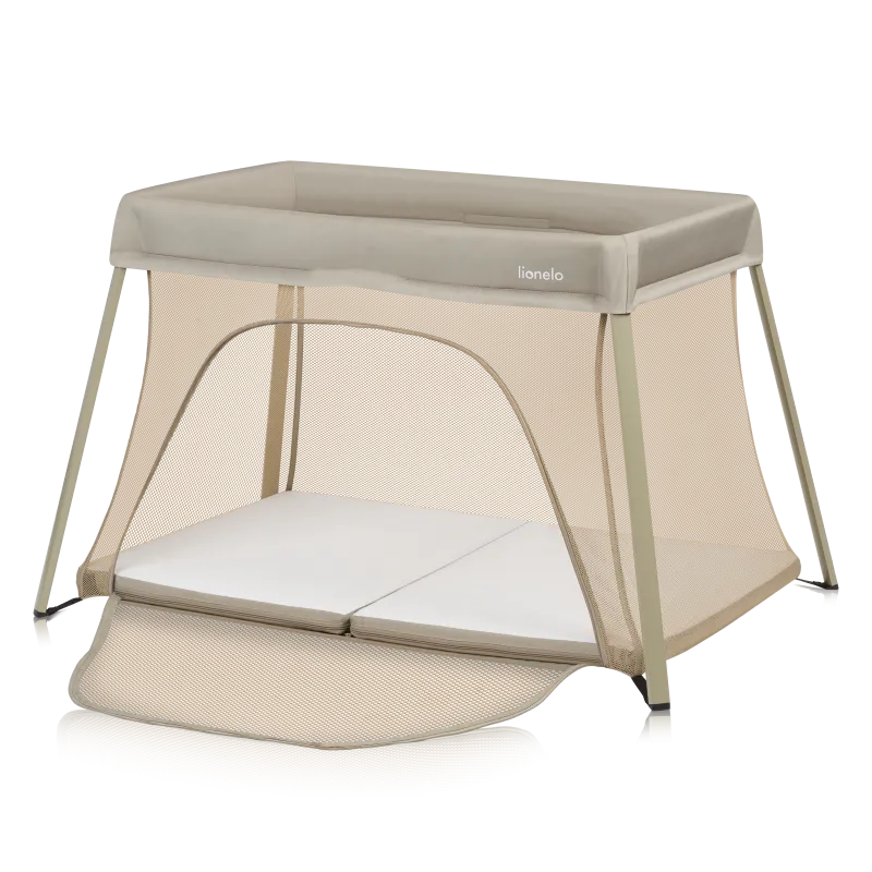 Манеж Lionelo Alice BEIGE OLIVE