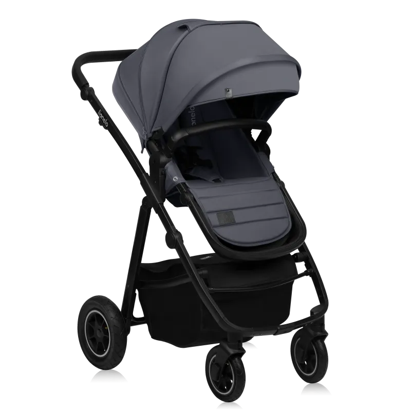 Коляска 2 в 1 Lionelo Amber Plus Grey Graphite