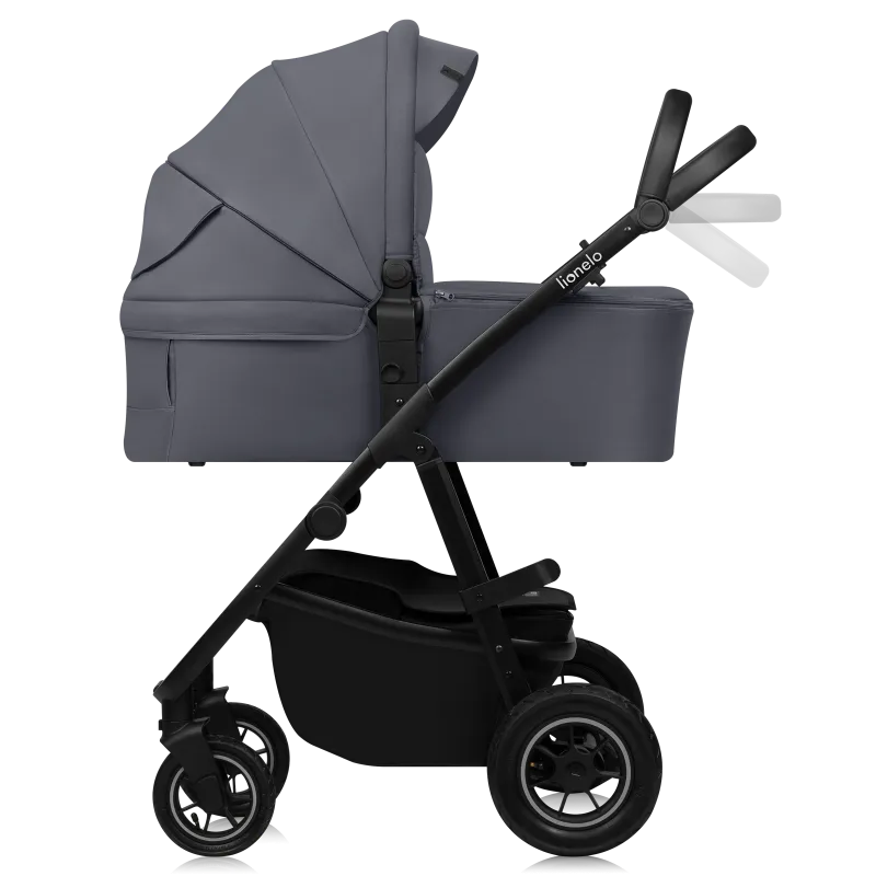 Коляска 2 в 1 Lionelo Amber Plus Grey Graphite