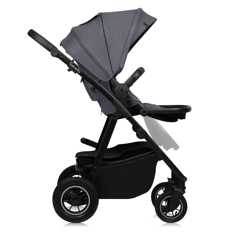 Коляска 2 в 1 Lionelo Amber Plus Grey Graphite