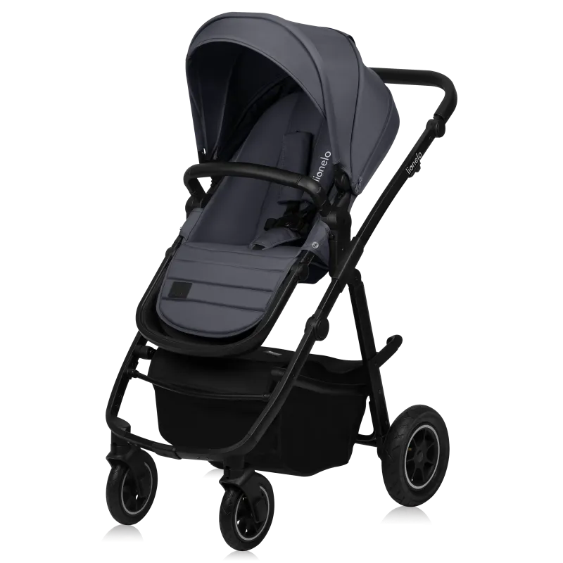 Коляска 2 в 1 Lionelo Amber Plus Grey Graphite
