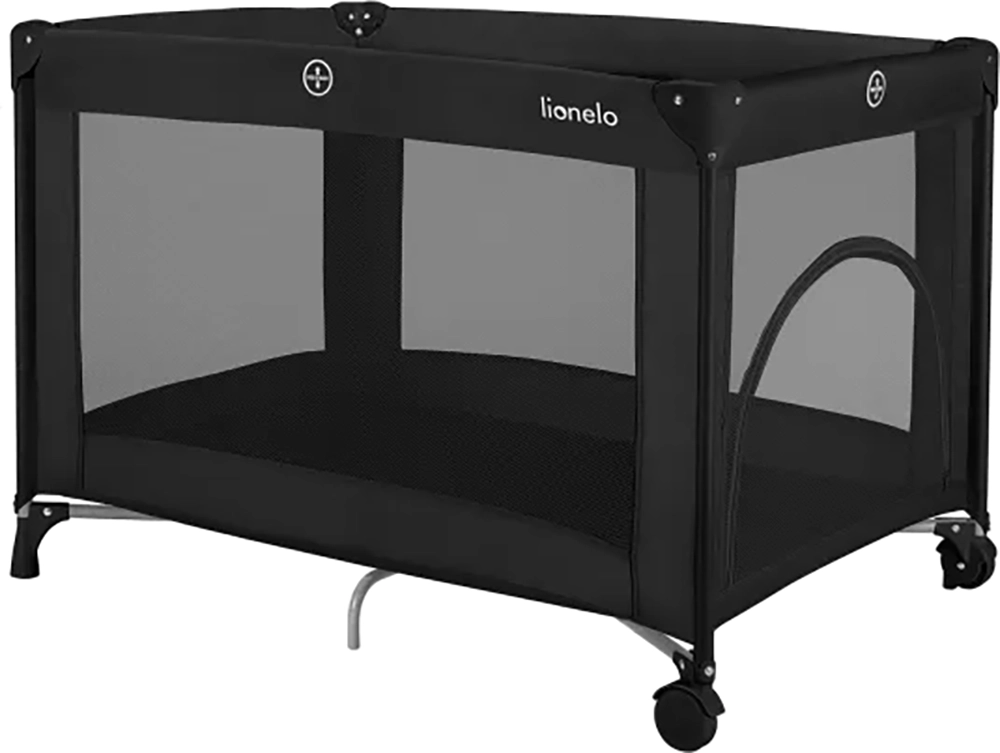 Манеж Lionelo Amelie Black Carbon