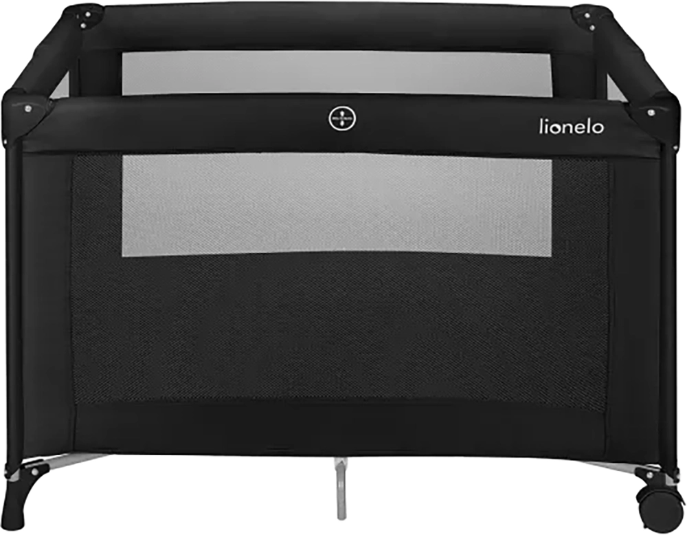 Манеж Lionelo Amelie Black Carbon