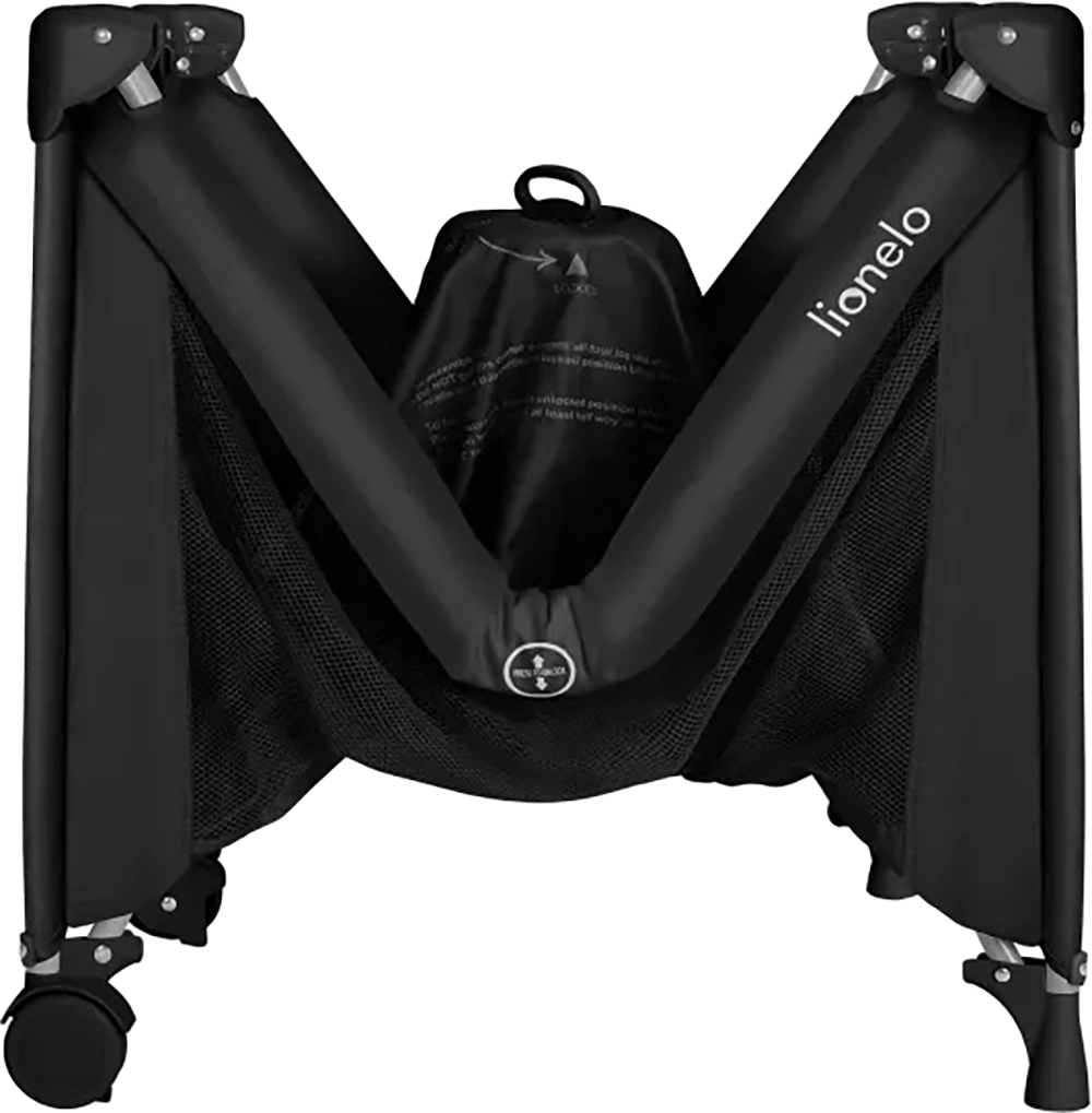 Манеж Lionelo Amelie Black Carbon