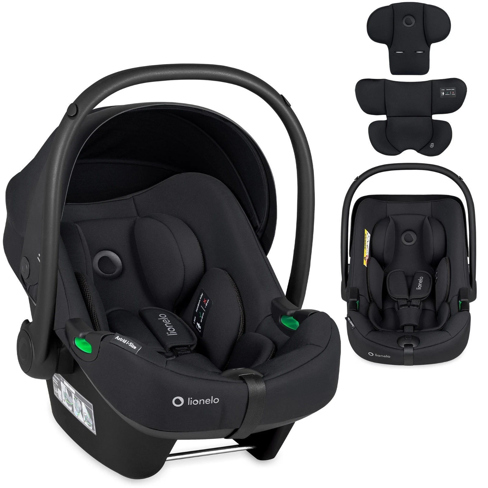 Автокресло Lionelo Astrid i-Size BLACK ONYX