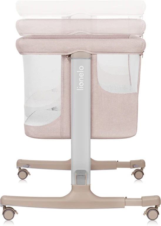 Приставне ліжечко 3 в 1 Lionelo Aurora Beige Cappuccino