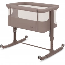 Приставне ліжечко 3 в 1 Lionelo Aurora Beige Taupe