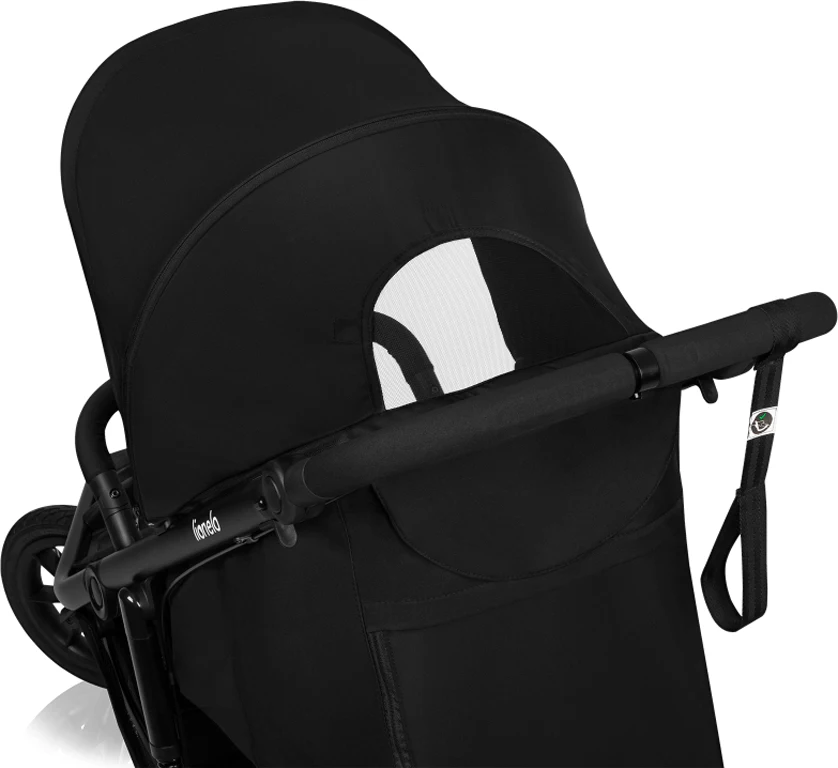 Прогулянкова коляска Lionelo Azura Black Onyx