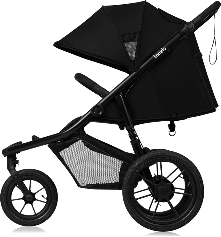 Прогулянкова коляска Lionelo Azura Black Onyx